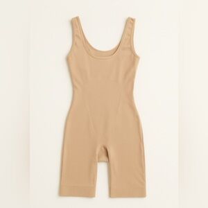 SPANX by Sara Blakely Nude Shapewear Bodysuit Sz SP